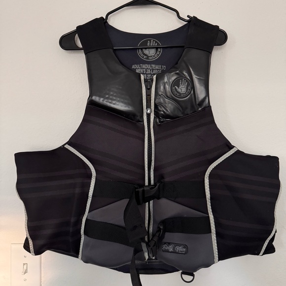 Body Glove Men’s Life Jacket Black Gray Size 2XL USCG Approved - Picture 1 of 6